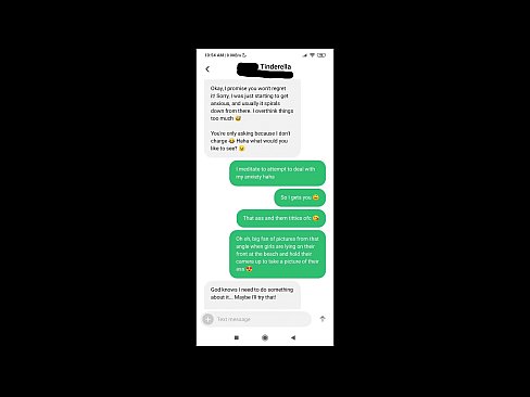 ❤️ Ман як PAWG нав аз Tinder ба ҳарами худ илова кардам (суҳбат бо Tinder дохил карда шудааст) Секс  дар мо ☑
